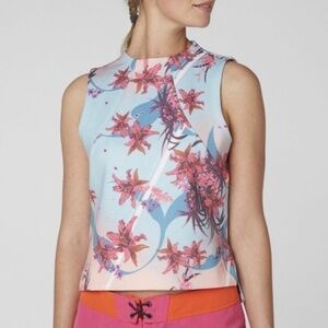 New! Helly Hansen HP Ocean Sleeveless Top‎ Rashguard